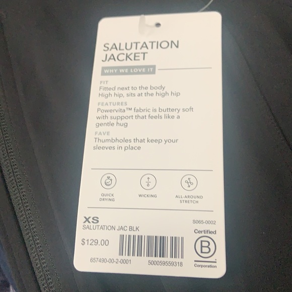 ATHLETA Salutation Jacket - Picture 4 of 5